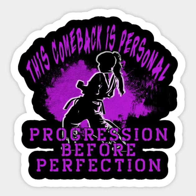 This Comeback is Personal T-Shirt Sticker by Insaneluck